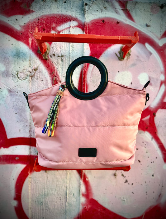 BOLSO DE MANO URBAN VOGUE ROSA